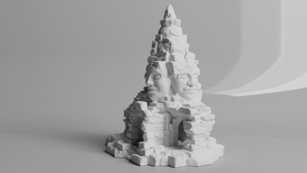 Cambodian jungle ruins